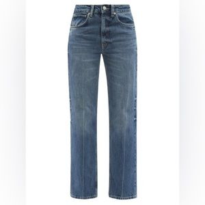 RAEY women’s Push organic-cotton straight-leg jeans